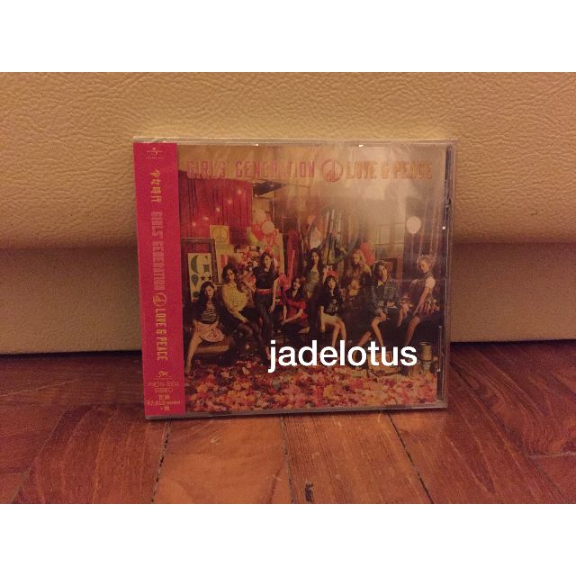 Girls' Generation SNSD 3rd Japanese Album - Love & Peace (Fanclub