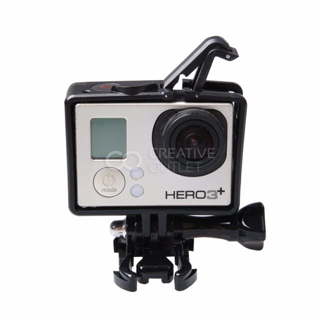 GEPULY Skeleton Housing Case For GoPro Hero 4, Hero 3+, Hero Action  Camera Side Open Protective Housing Case With Skeleton Backdoor And LCD  Touch
