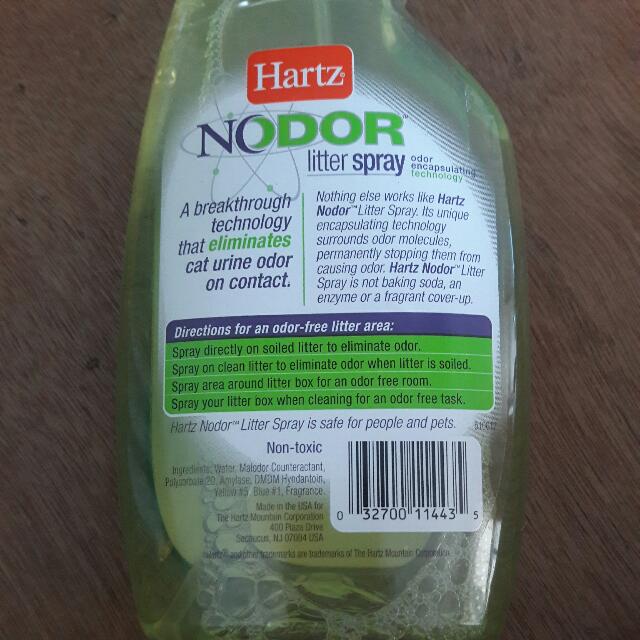 Hartz no odor litter spray clearance
