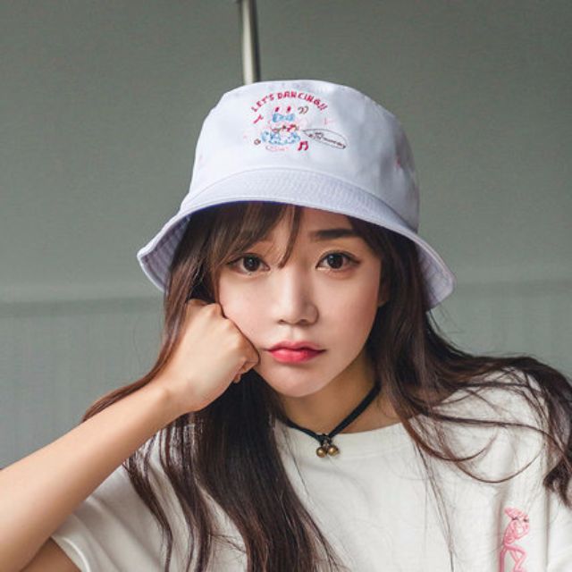 korean style bucket hat