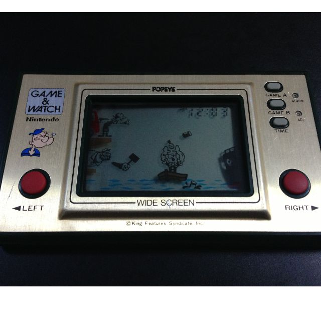 Nintendo Game Watch Popeye Vintage Collectibles Vintage