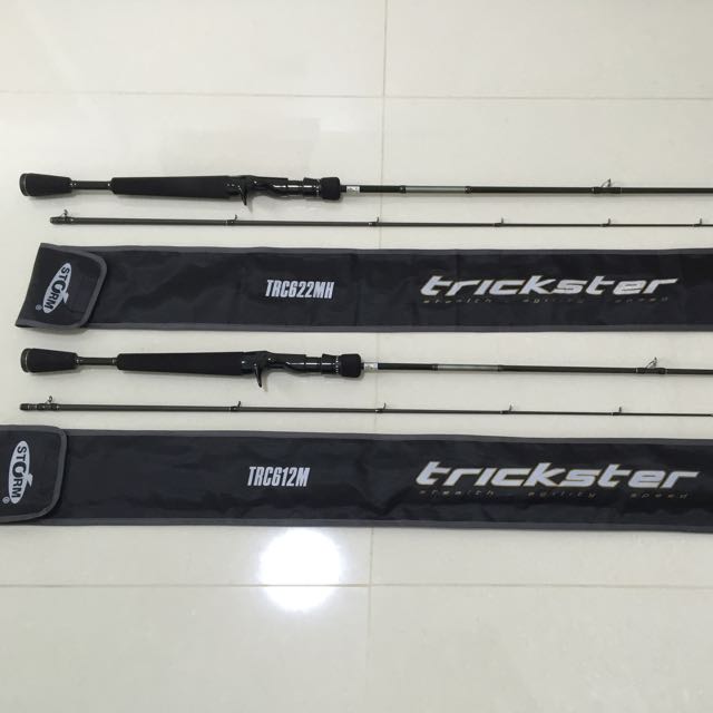 Storm Trickster Rods with Free Lures