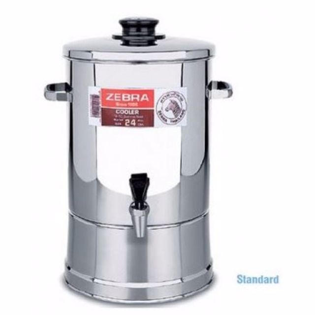 Zebra Water Cooler Dispenser 24cm Stainless Steel, TV & Home Appliances