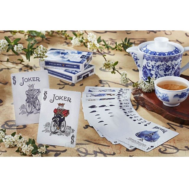 Bicycle porcelain shop playing cards