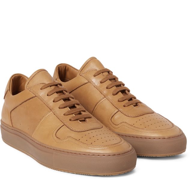 common projects bball leather sneakers