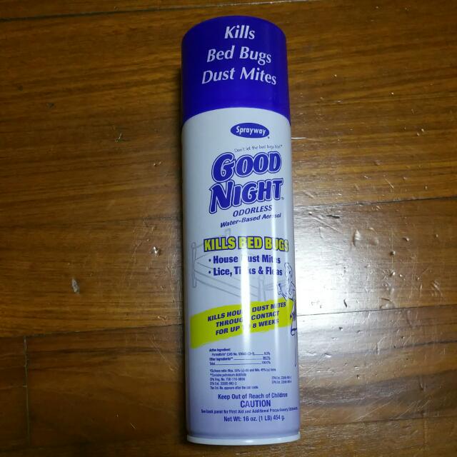 CNY PROMO END 27 Jan 2017 Sprayway GOOD NIGHT Spray Odorless