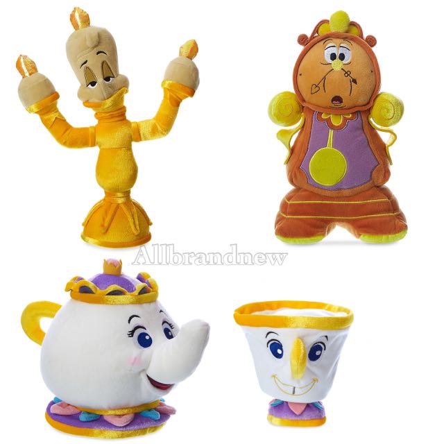beauty and the beast soft toys