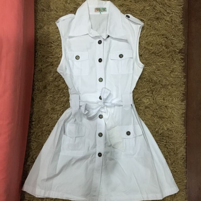 White on sale overall coat