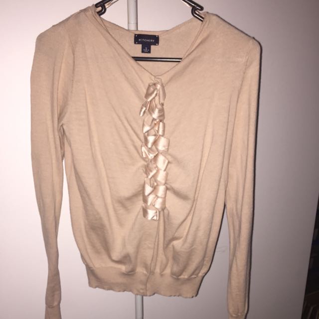witchery pink cardigan