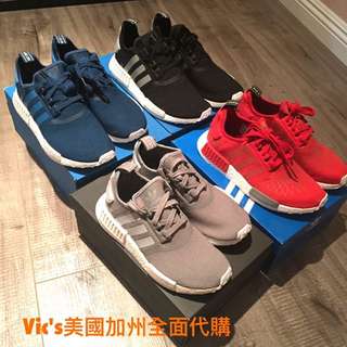 Adidas NMD_R1 藍/黑/灰/紅