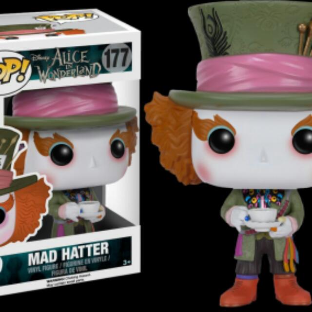 mad hatter pop figure