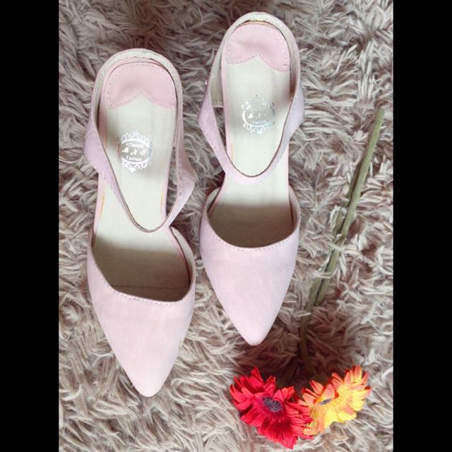 Heels pink cheap soft