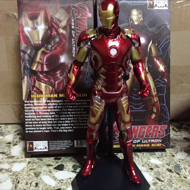 Crazy toys iron man mark 43 outlet