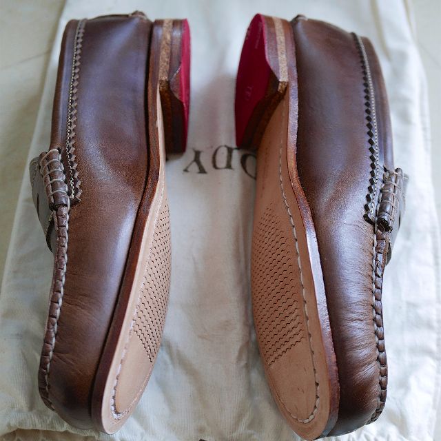NEW Quoddy True Penny Loafer Natural Chromexcel US 7.5EE WIDE