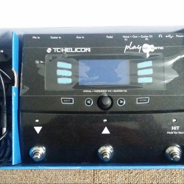 TC Helicon PLAY ACOUSTIC (vocal + Harmony + Guitar Effects), Hobbies