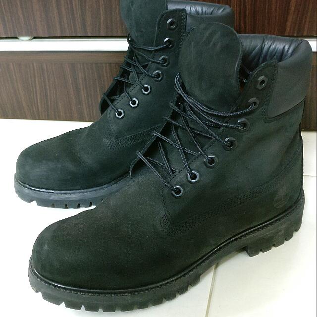 all black mens timberland boots