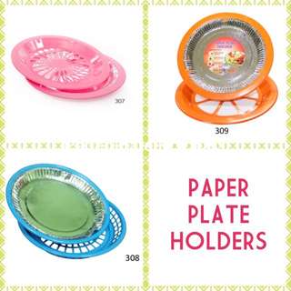 Paper Plate Holders