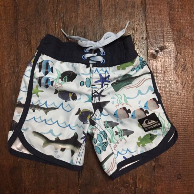 Quiksilver baby board top shorts