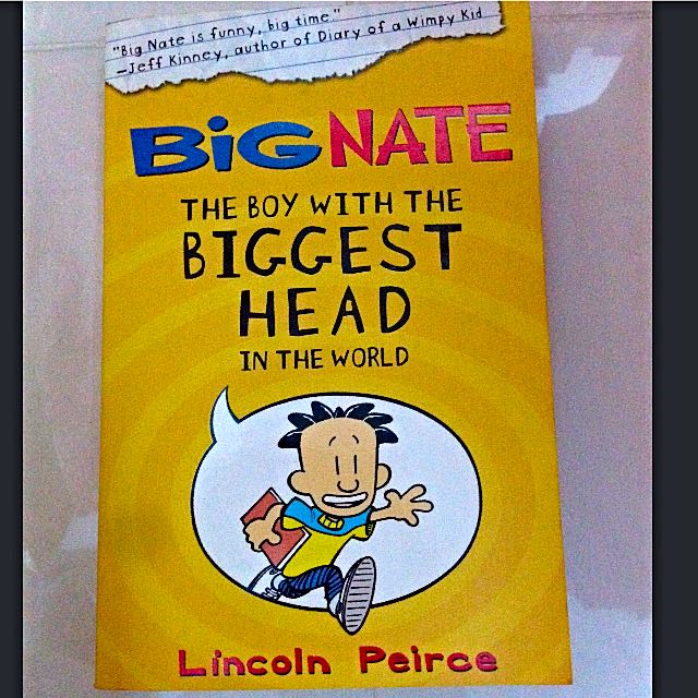 Big Nate The Boy With The Biggest Head In The World Books Stationery On Carousell