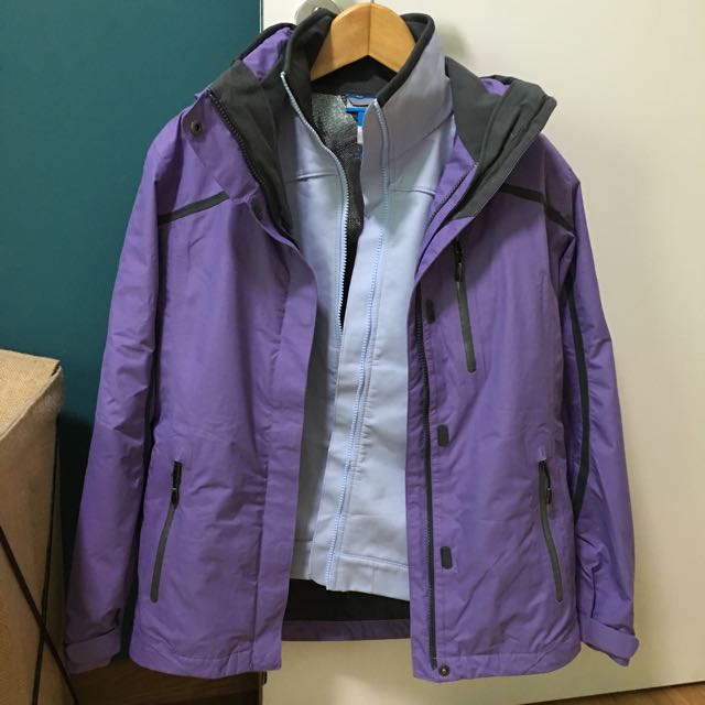 columbia 2 piece jacket