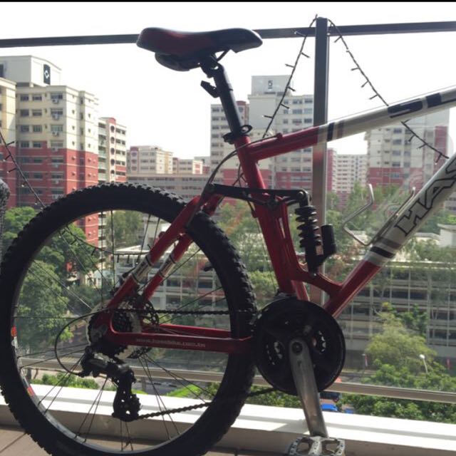 Hasa dual online suspension mountain bike