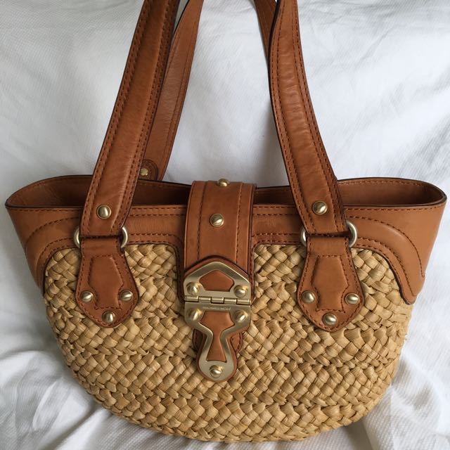 michael kors basket bag