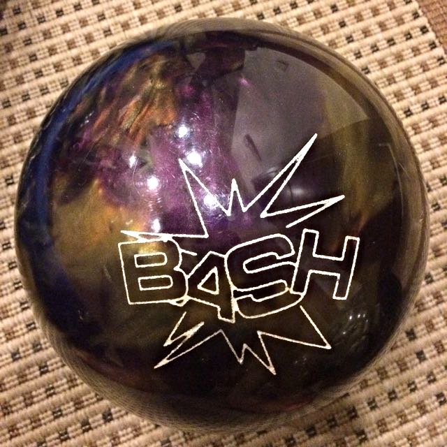 Ebonite Bash Bowling Ball, Sports Equipment, Sports & Games, Billiards