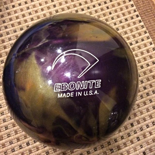 Ebonite Bash Bowling Ball, Sports Equipment, Sports & Games, Billiards