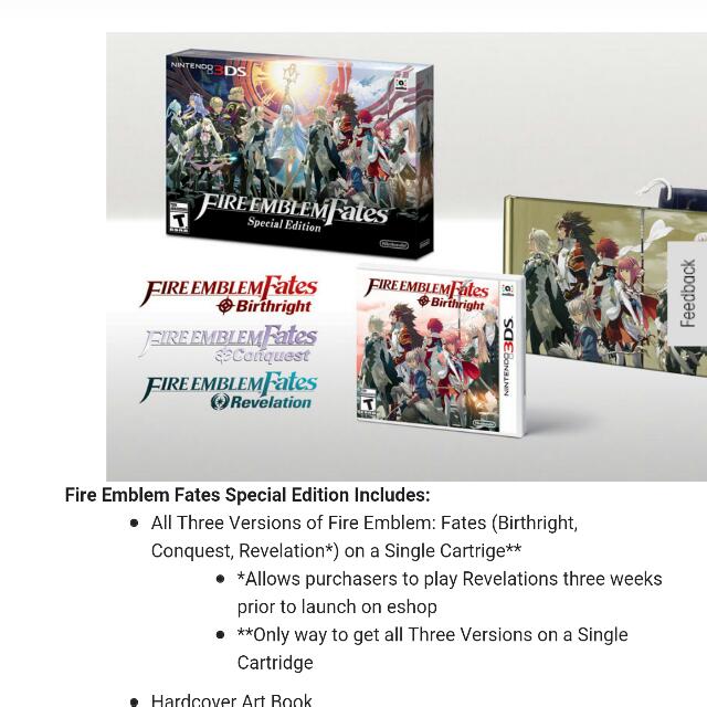 Fire Emblem Fates Limited Edition Usa Bulletin Board Looking For On Carousell