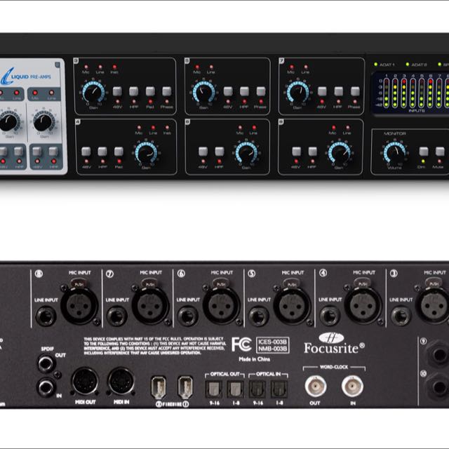 Focusrite Liquid Saffire 56, Hobbies & Toys, Music & Media, Music