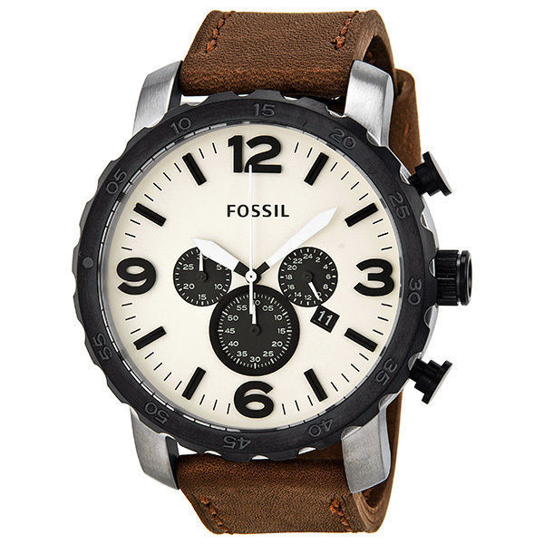 Fossil Gage Analog Off White Dial Men s Watch Model BQ1712