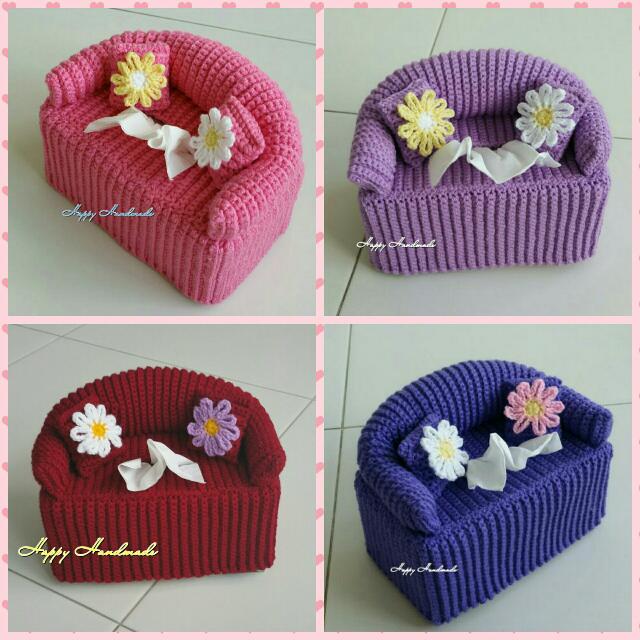 couch tissue box cover