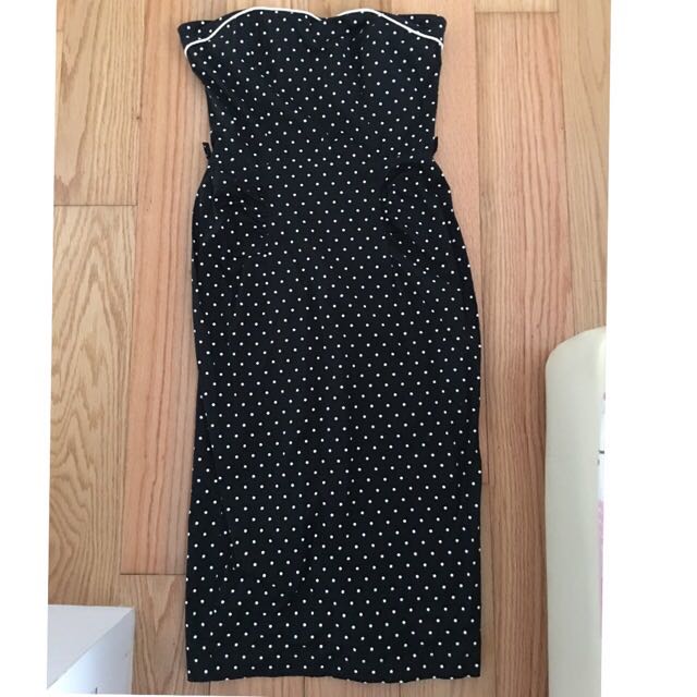 Jane Norman Tube Polkadot Tube Dress, Women's Fashion, Tops, Sleeveless on Carousell Jane Norman Tube Polkadot Tube Dress, Women's Fashion, Tops, Sleeveless on Carousell