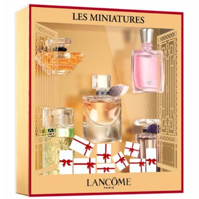 LANCOME LES MINIATURES 5 PCS MINIATURE GIFT SET FOR WOMEN