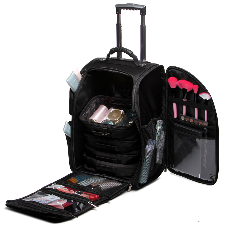 makeup artist trolley bag