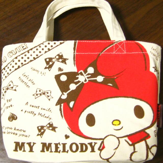 lady girl lunch bag