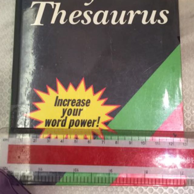 Oxford Study Thesaurus Hobbies Toys Books Magazines Children S