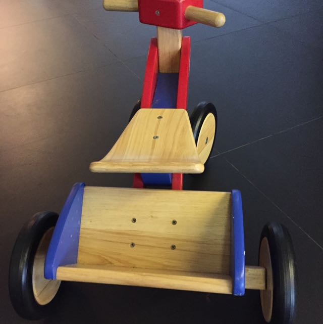 Pintoy clearance wooden trike