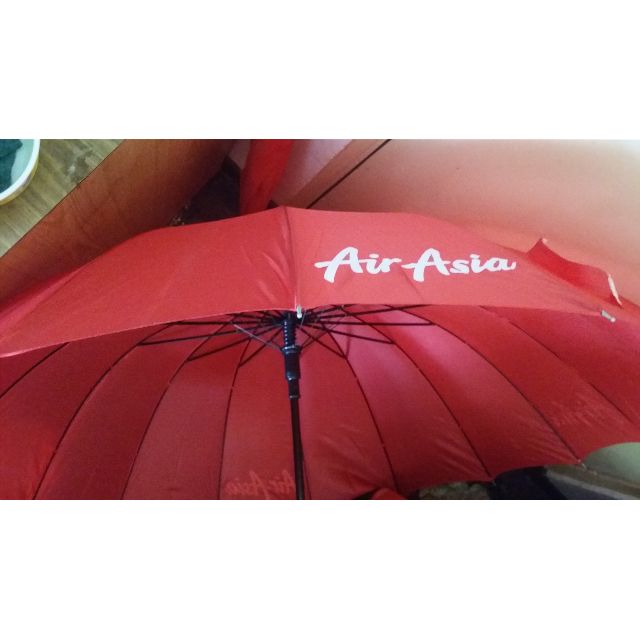 Premium AirAsia Umbrellas (Limited Edition RED), Women's Fashion, Bags