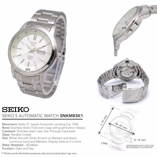 Snkm83k1 Seiko Flash Sales, 56% OFF | www.ingeniovirtual.com