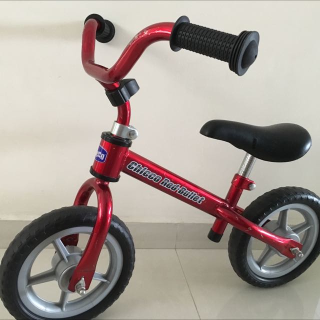 red bullet balance bike