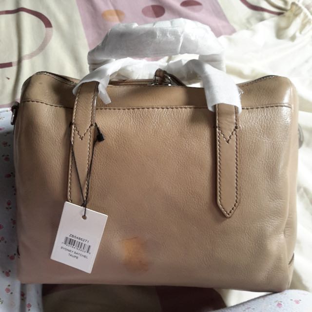 Fossil Sydney Satchel Taupe