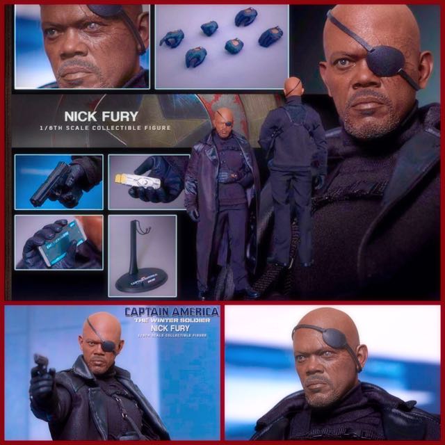 Hot Toys Nick Fury Captain America Winter Soldier Toys Games On