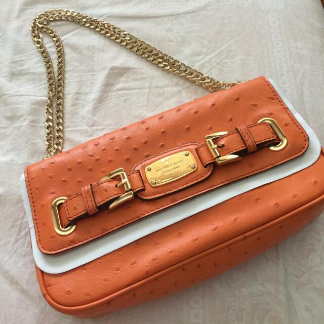 michael kors ostrich bag