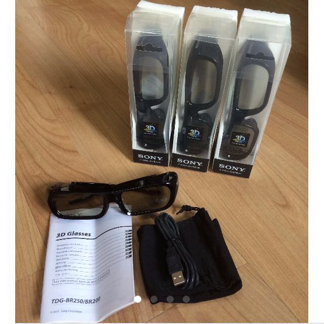 Sony 3d Glasses Tdg Br250 Brand New Electronics On Carousell