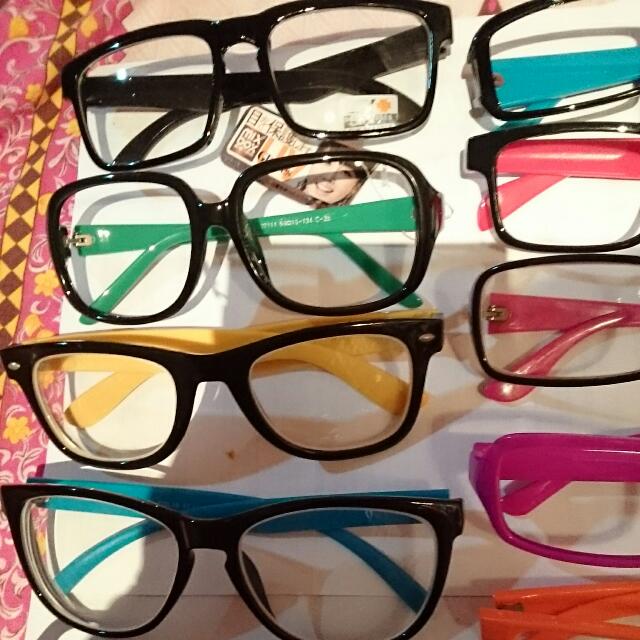 Spectacle Frames (Category: Everything Else) located in Singapore. Submitted by alliebear (Listing ID 61023587, Image 2). Description: Pictures as shown. All in well kept conditions. Not used. Brand new. Am a specs collector...all these are brought from all places i visited. =) Selling each at S$10 To arrange self collection. Venue to be arranged at ease. If u love specs, u will be a great fren of me and will definitely appreciate my this lot of 