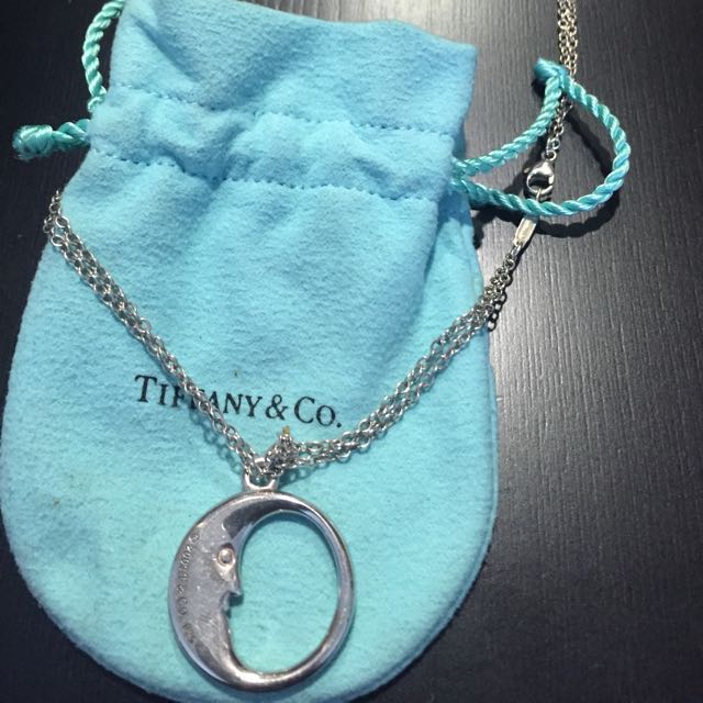 tiffany man in the moon necklace