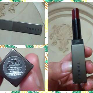 THREE Lipstick - Scarlet Noir