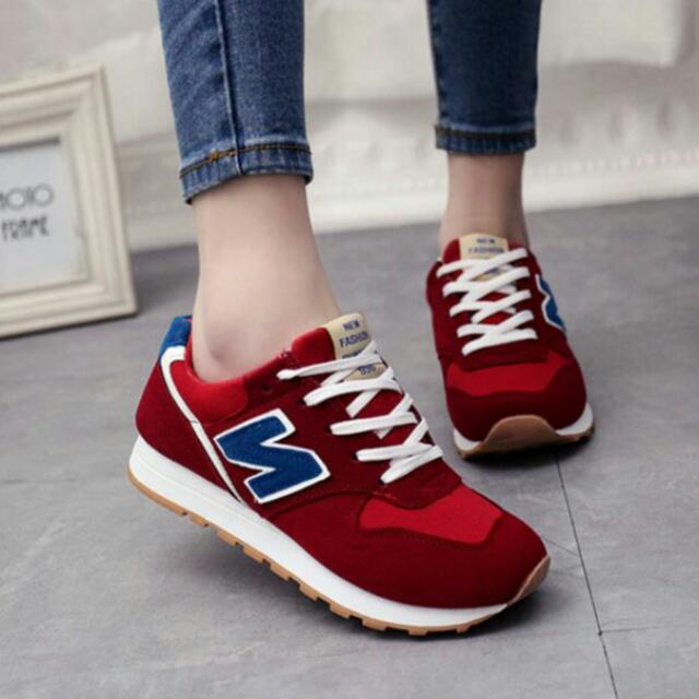 Breathable N Letter Casual Sport Shoes