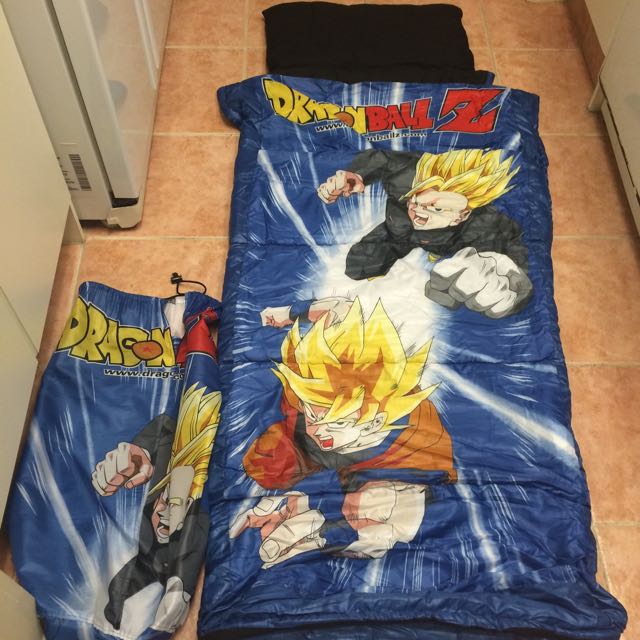 Dragonball Z Comfy Camper Bed Sleeping Bag Used Once J Pop On